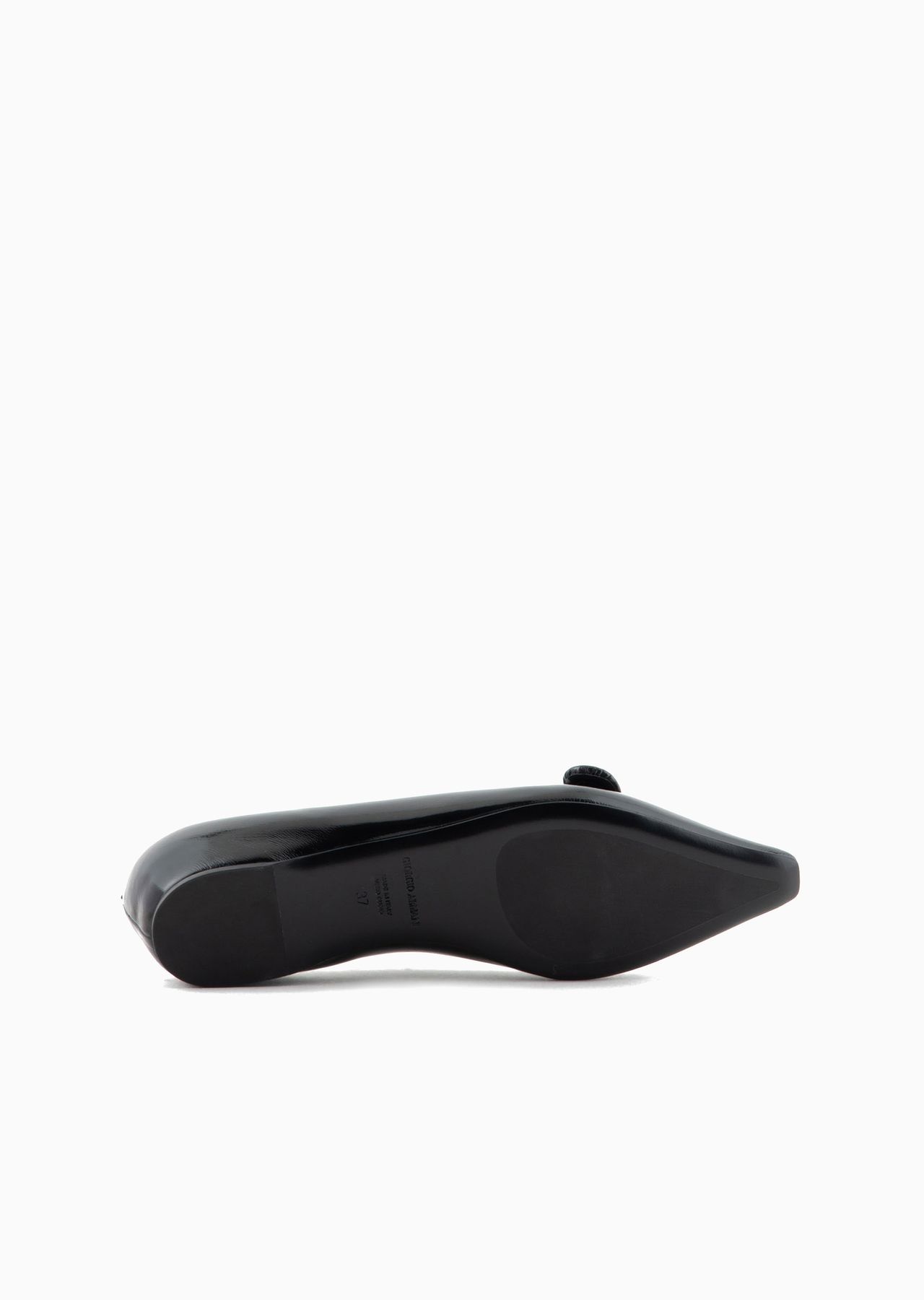 Pointed-toe patent-leather loafers - 6