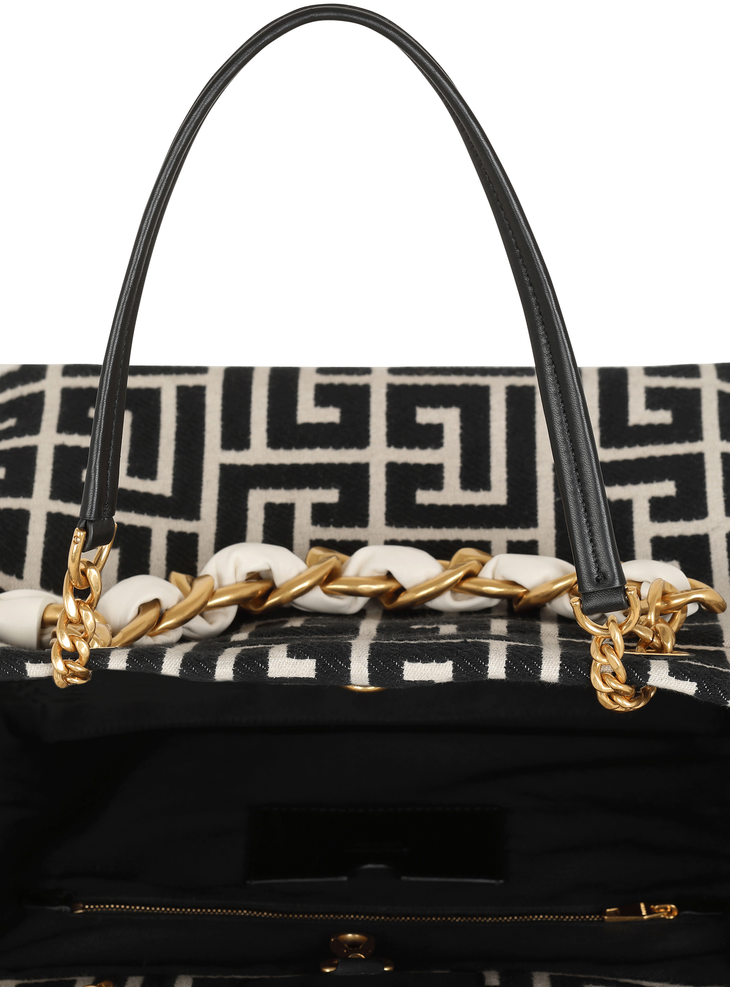 1945 Soft Tote bag with jacquard monogram - 5