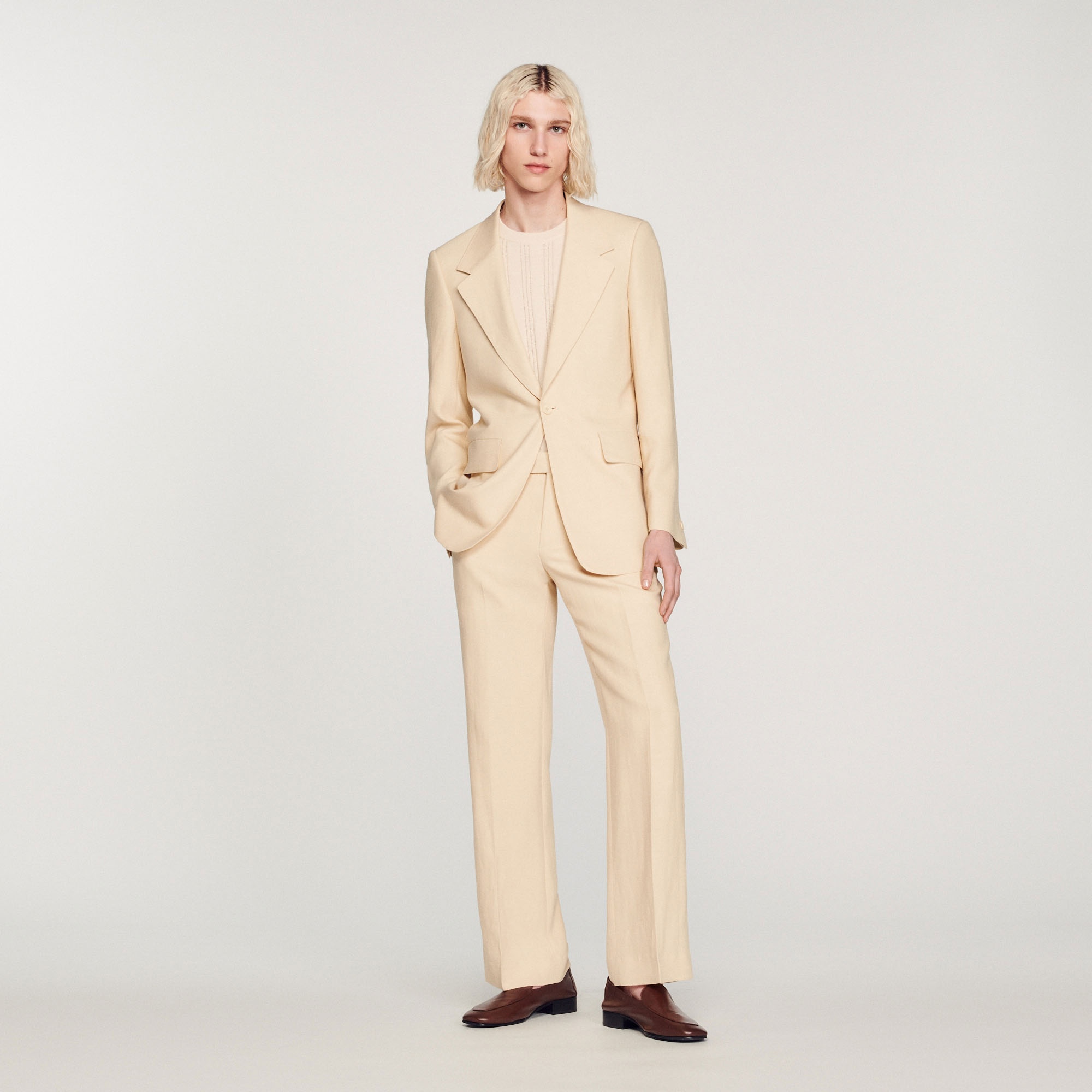 Linen suit jacket - 2