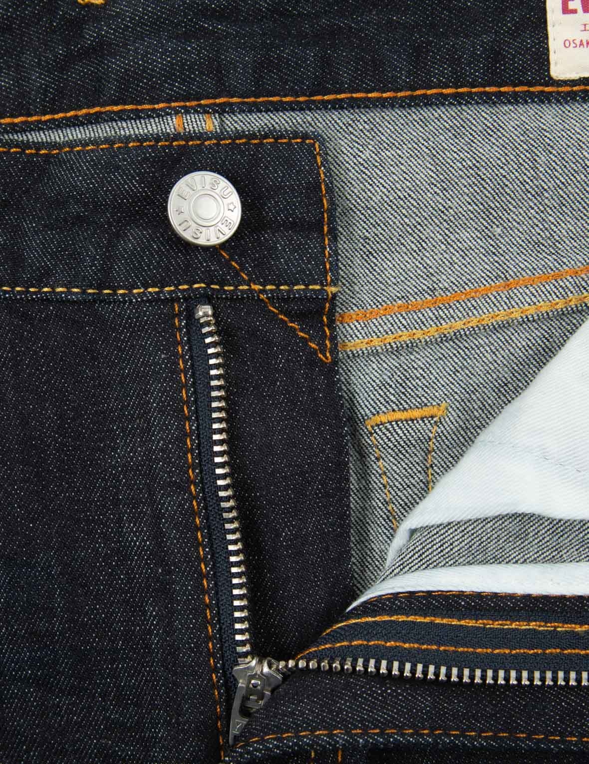 SEAGULL AND LOGO PRINT SLIM FIT JEANS - 7