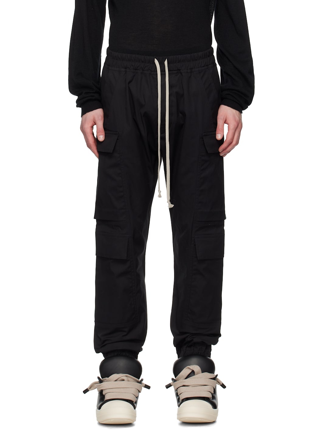 Black Hollywood Mastodon Megacargo Pants - 1