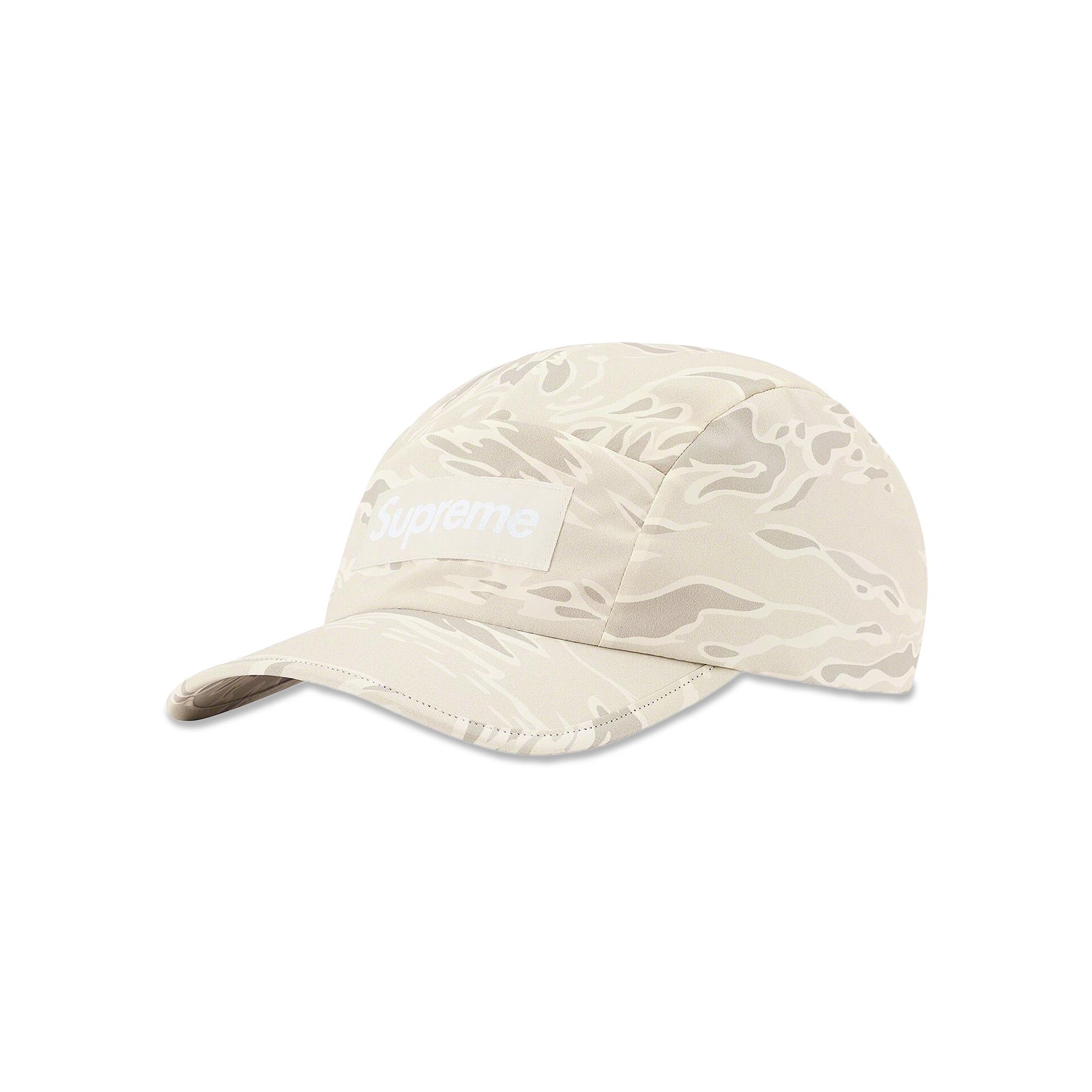 Supreme Tiger Camo Reflective Camp Cap 'White' - 1