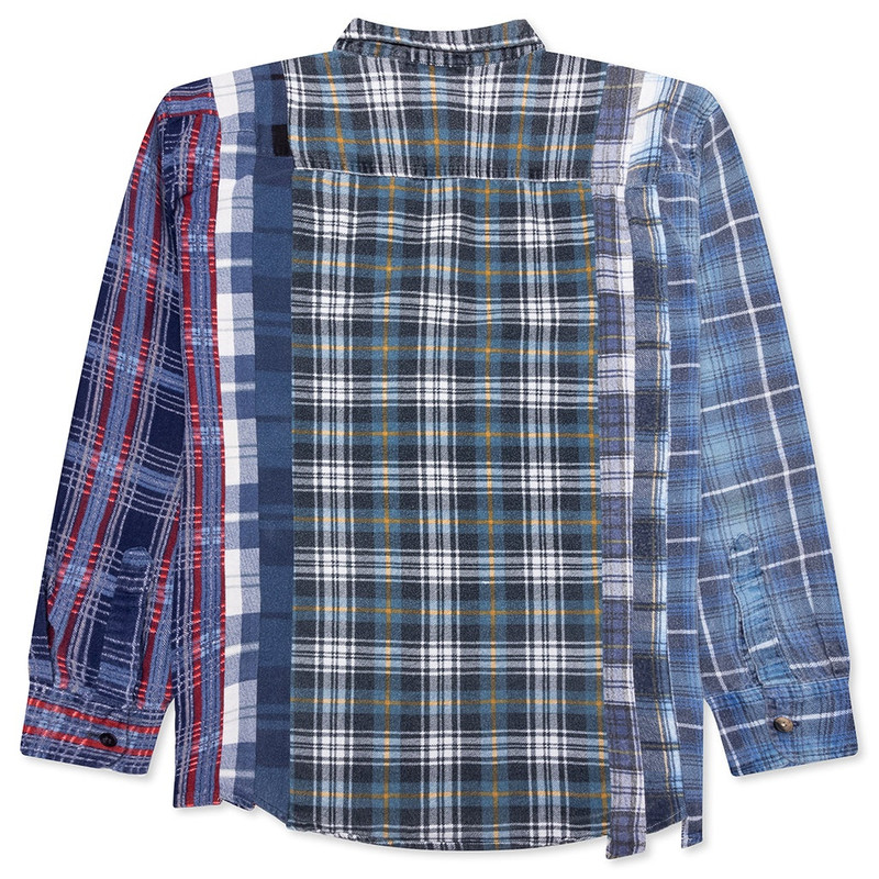 NEEDLES 7 CUTS FLANNEL SHIRT - ASSORTED outlook