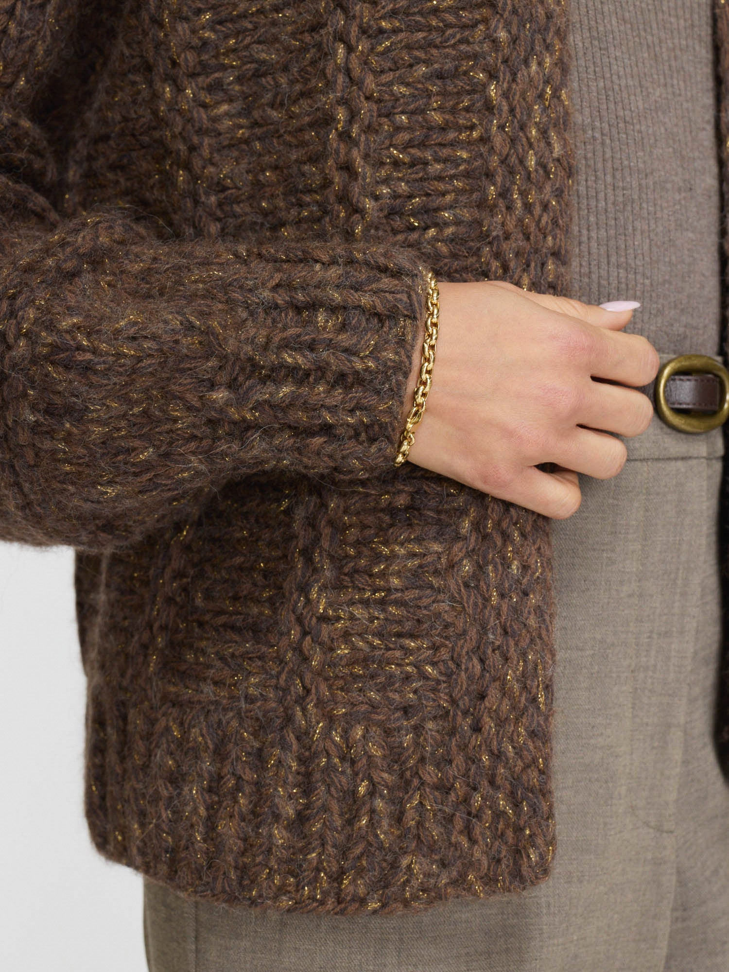 The Illia Handknit Cardigan - 3