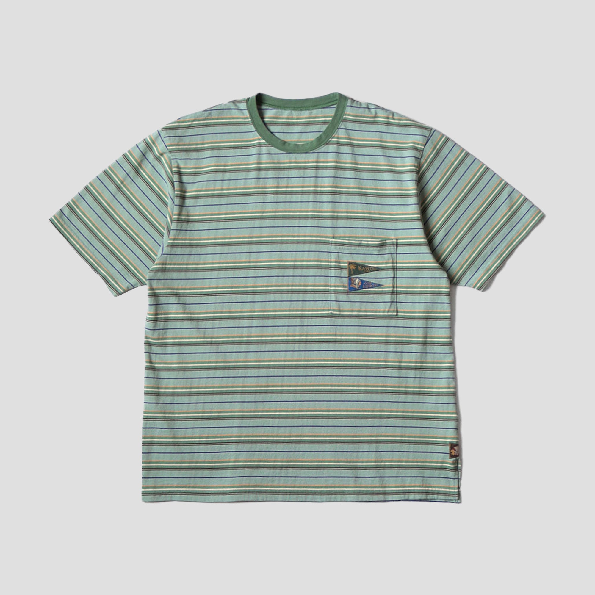 STRIPE JERSEY PENNANT T-SHIRTS - 1