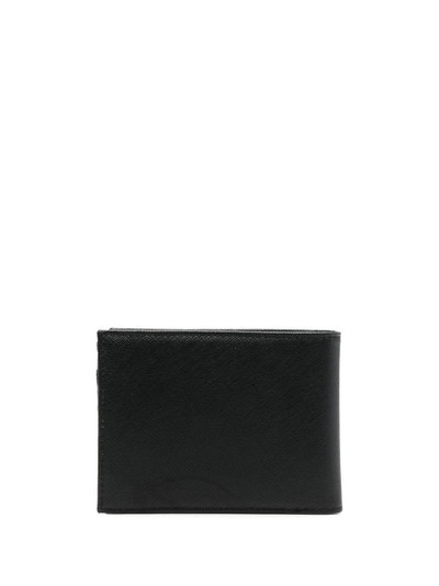 EMPORIO ARMANI logo-plaque bi-fold wallet outlook