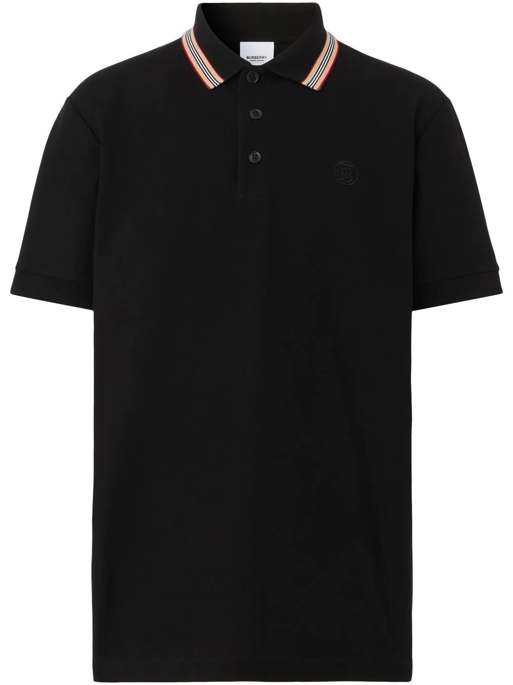 Icon Stripe cotton polo shirt - 1