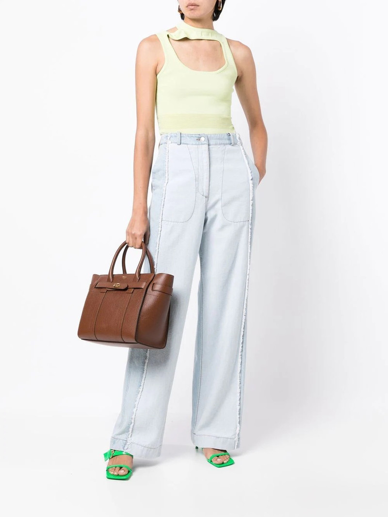 Mulberry small Bayswater zipped tote bag outlook