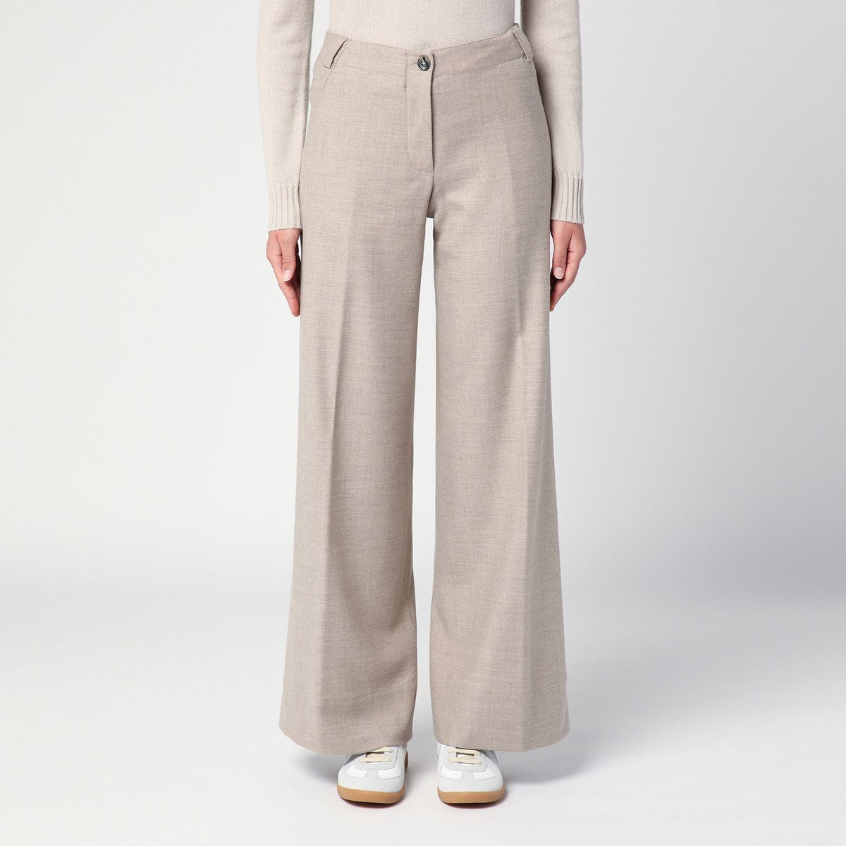 QUELLEDUE - QUELLEDUE wool trousers - 1