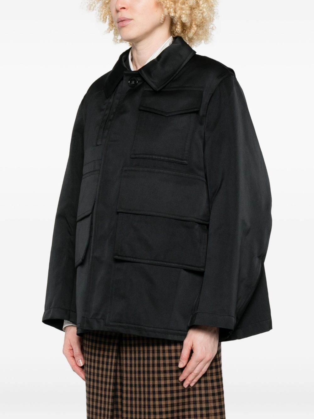Cooper multi-pocket collared jacket - 3