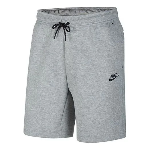 Nike Sportswear Tech Fleece Athleisure Casual Sports Knit Breathable Shorts Gray CU4504-063 - 1