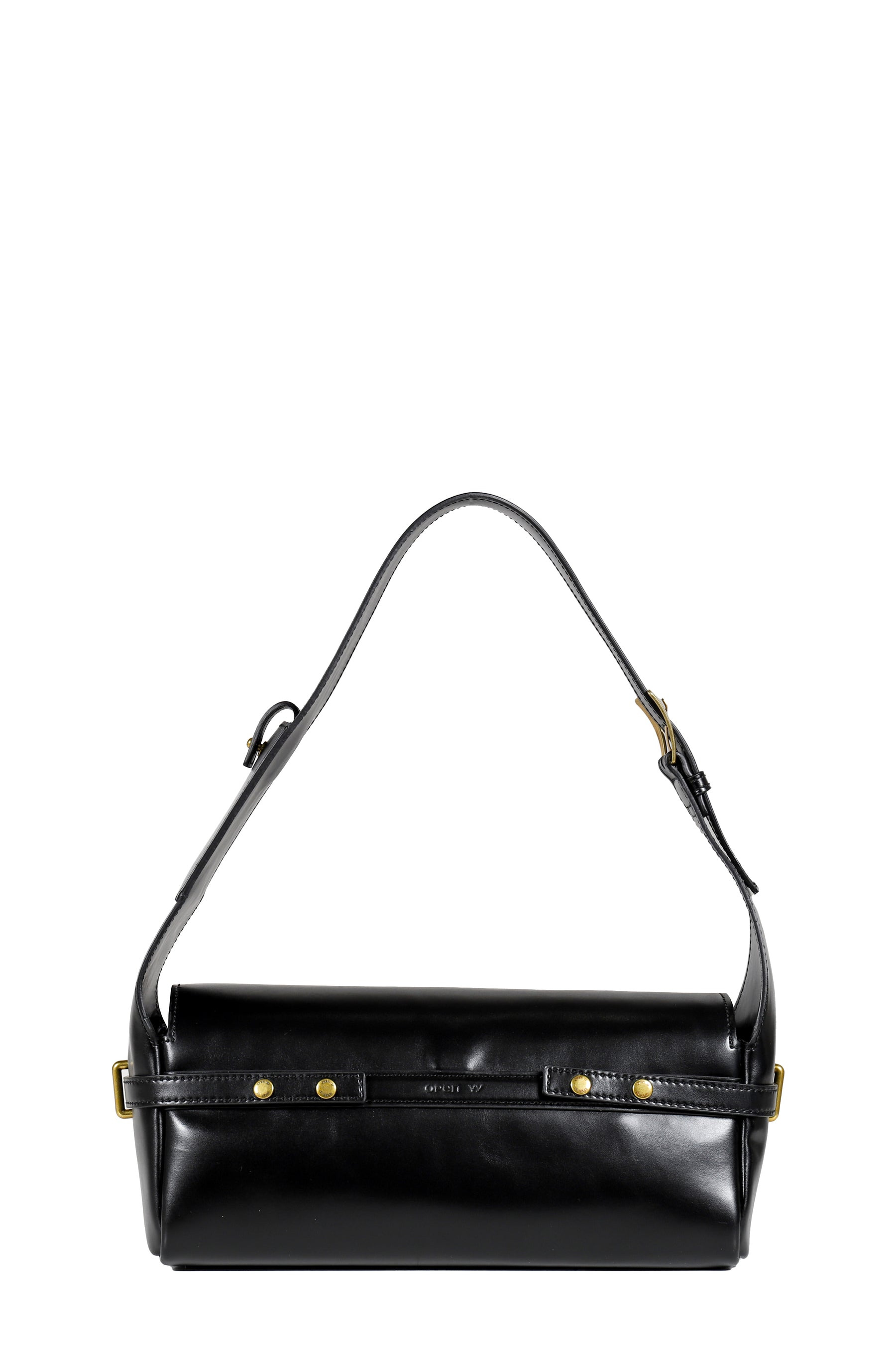 SUEDE BELTING DUFFLE BAG / BLK - 5