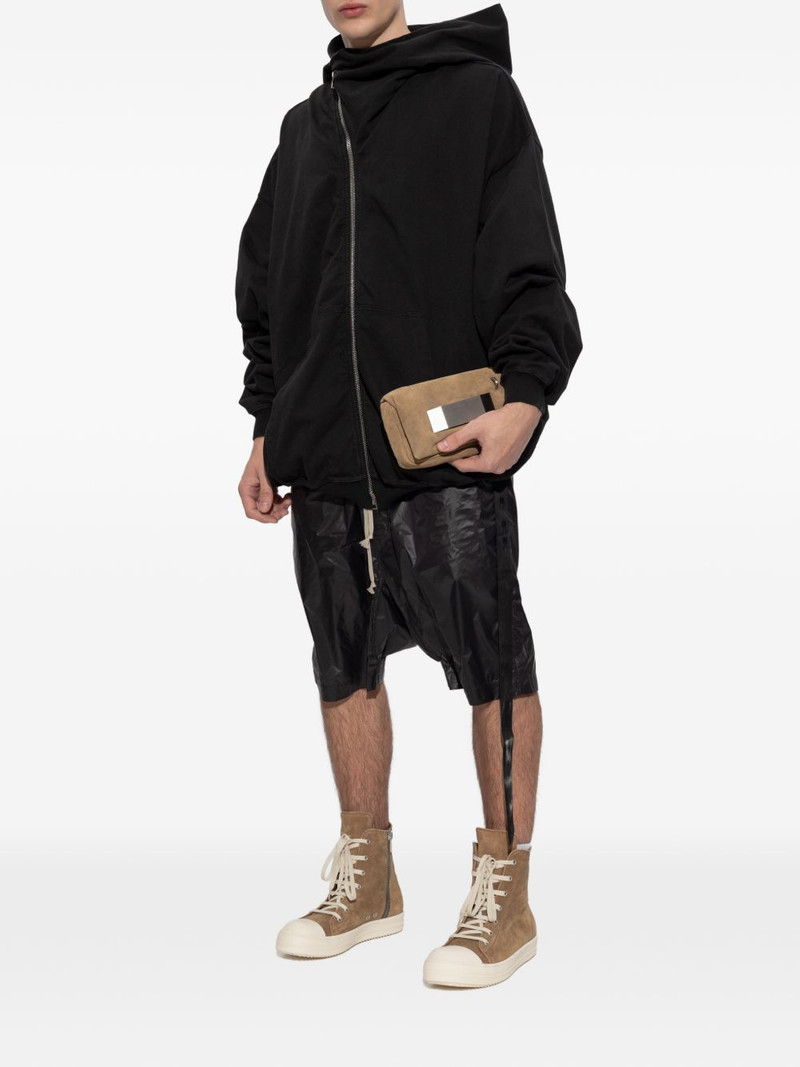 Rick Owens DRKSHDW Mountain Hun zip-up hoodie outlook