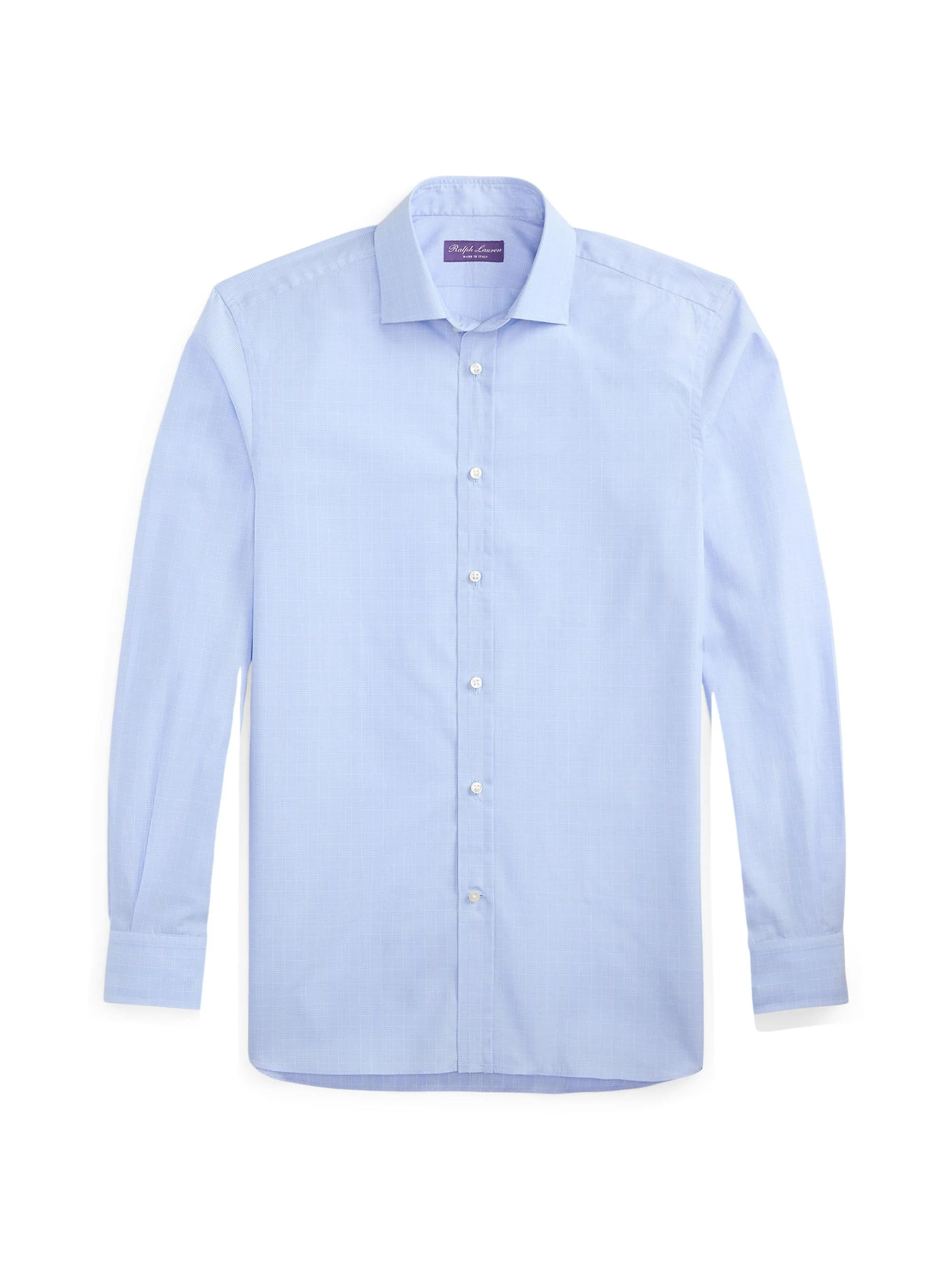 Men's Aston Cotton Shirt - Blue - 1