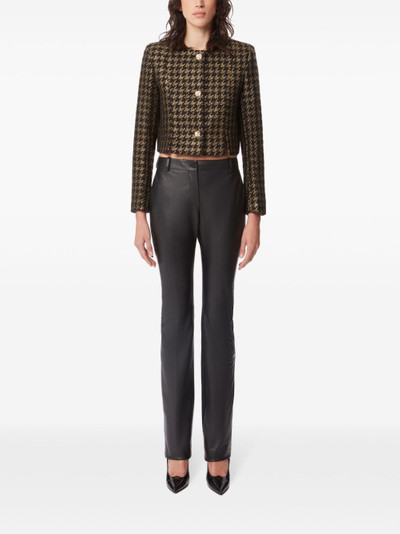 NINA RICCI houndstooth cropped jacket outlook