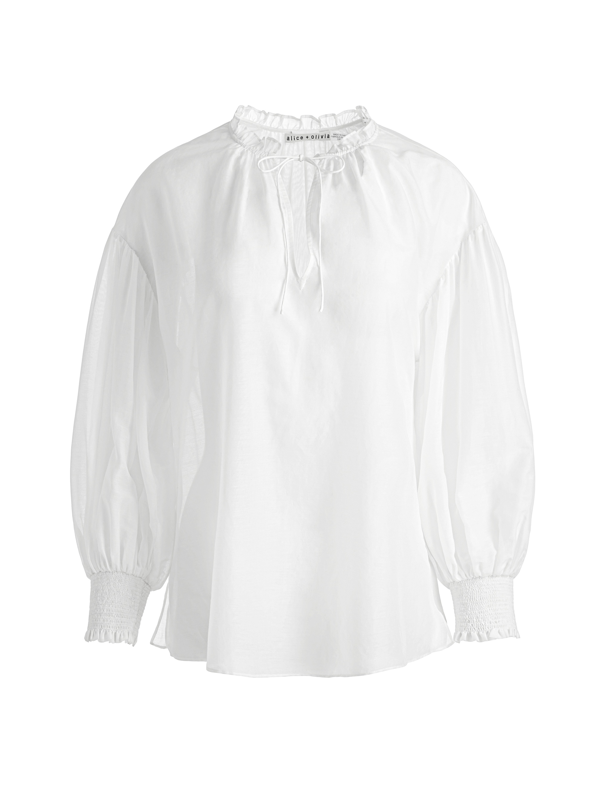 JULIUS VOLUMINOUS BLOUSON SLEEVE BLOUSE - 1