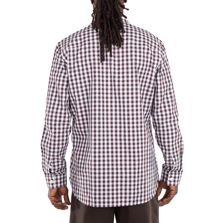 Burberry Cannelton Long-Sleeve Check Cotton Poplin Shirt - 5
