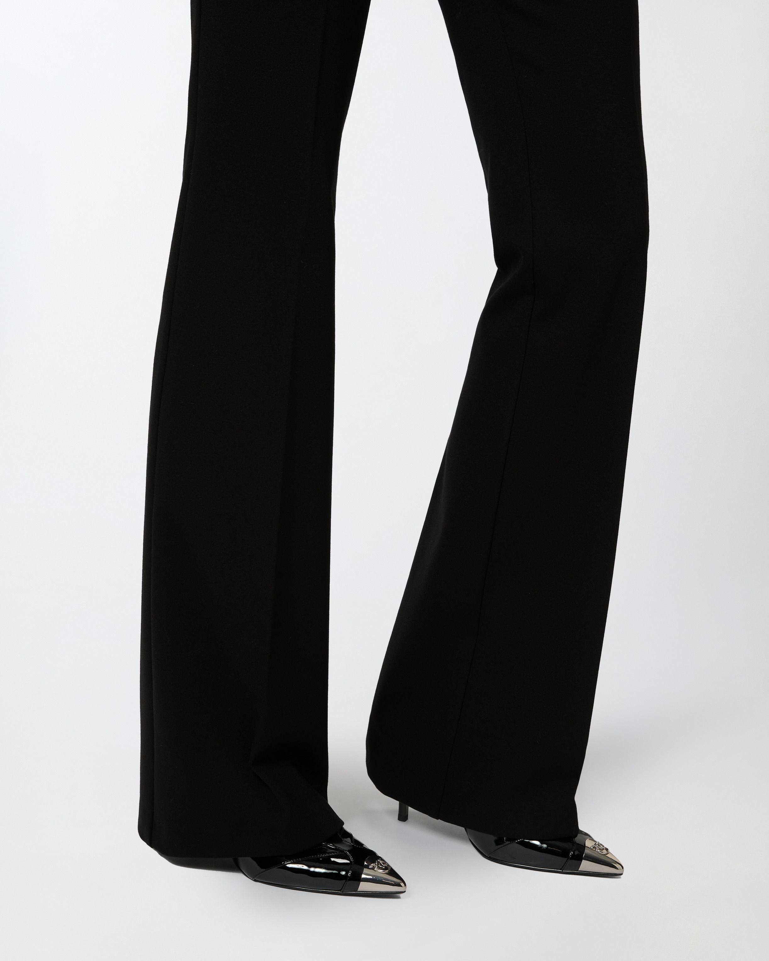 FLARED FULL MILANO TROUSERS - 6