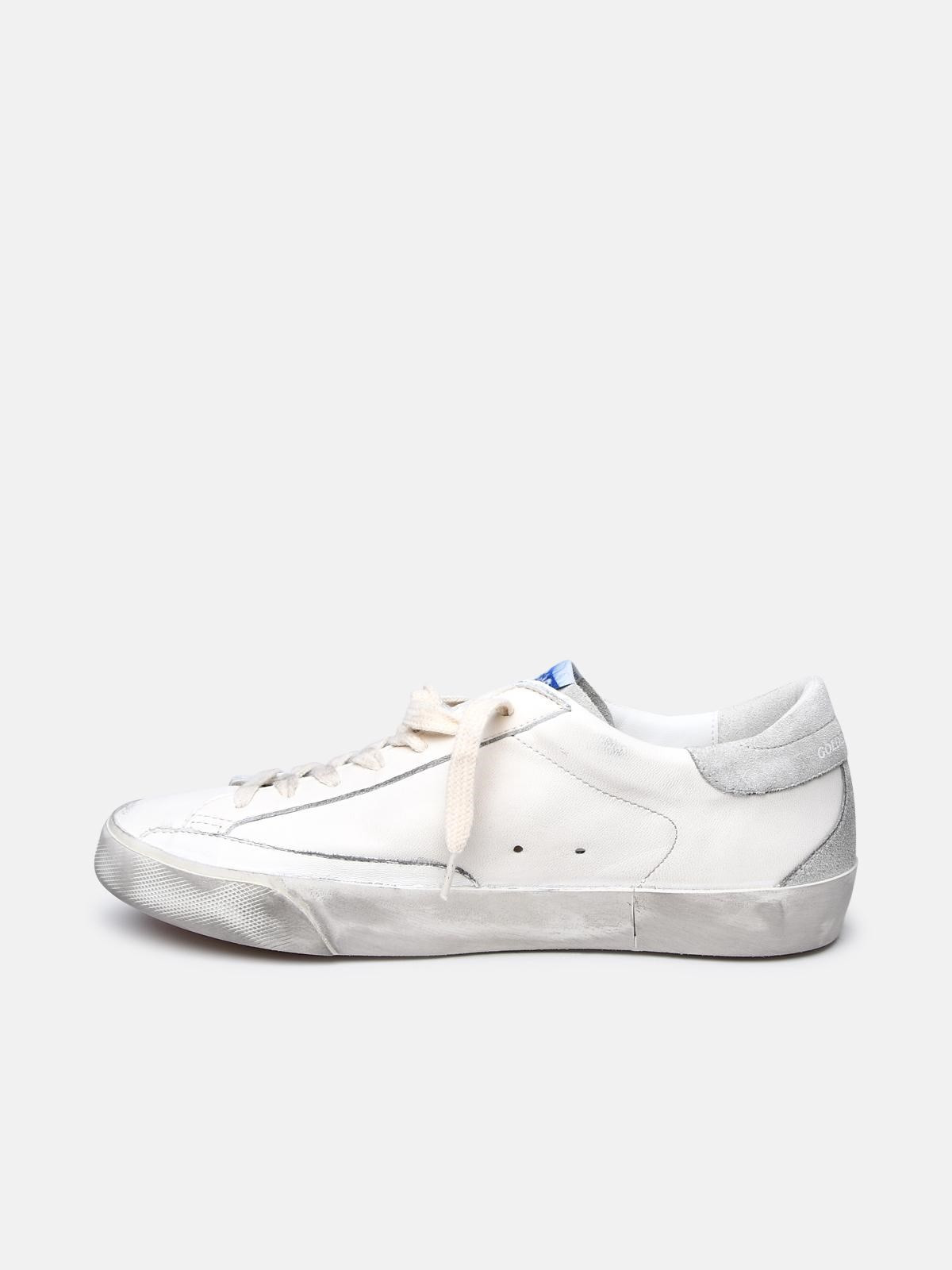 WHITE LEATHER SNEAKERS - 3