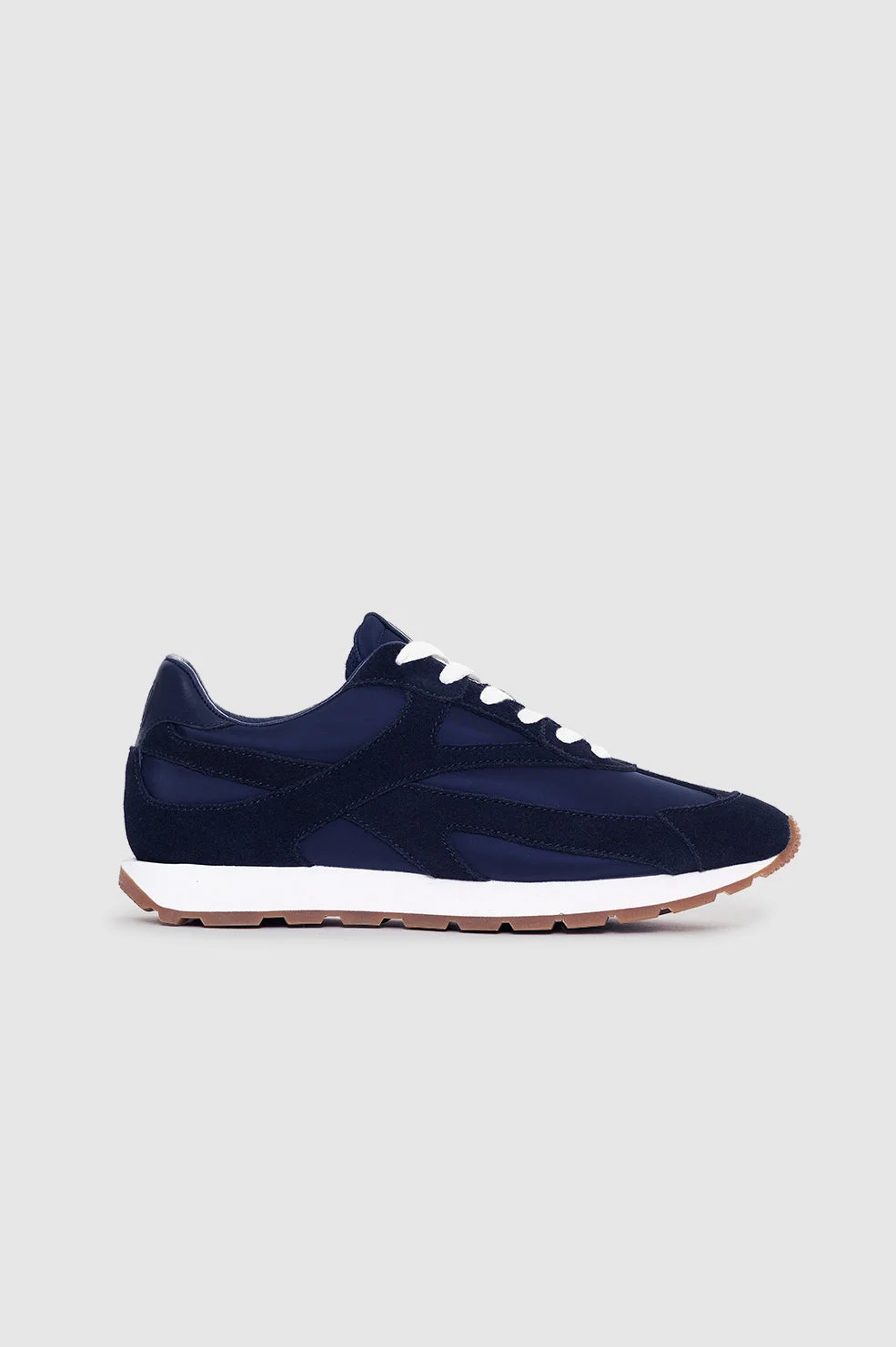 Juno Sneakers - Navy Suede - 1