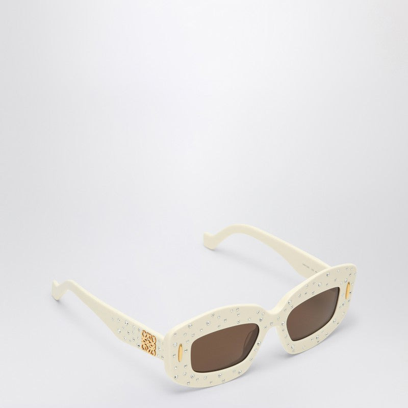 Loewe Arch Mask White Sunglasses Women - 2