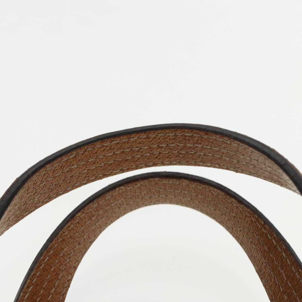 GUCCI GG Canvas Hand Bag Brown Silver 113019 113019 - 9