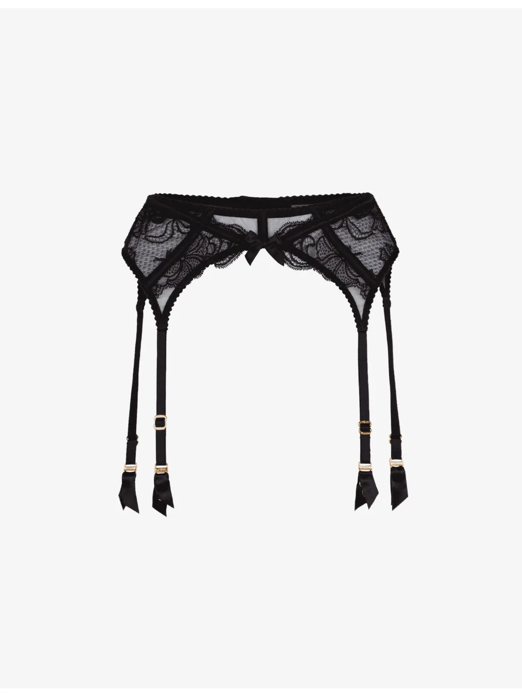 Rozlyn high-rise lace suspenders - 1