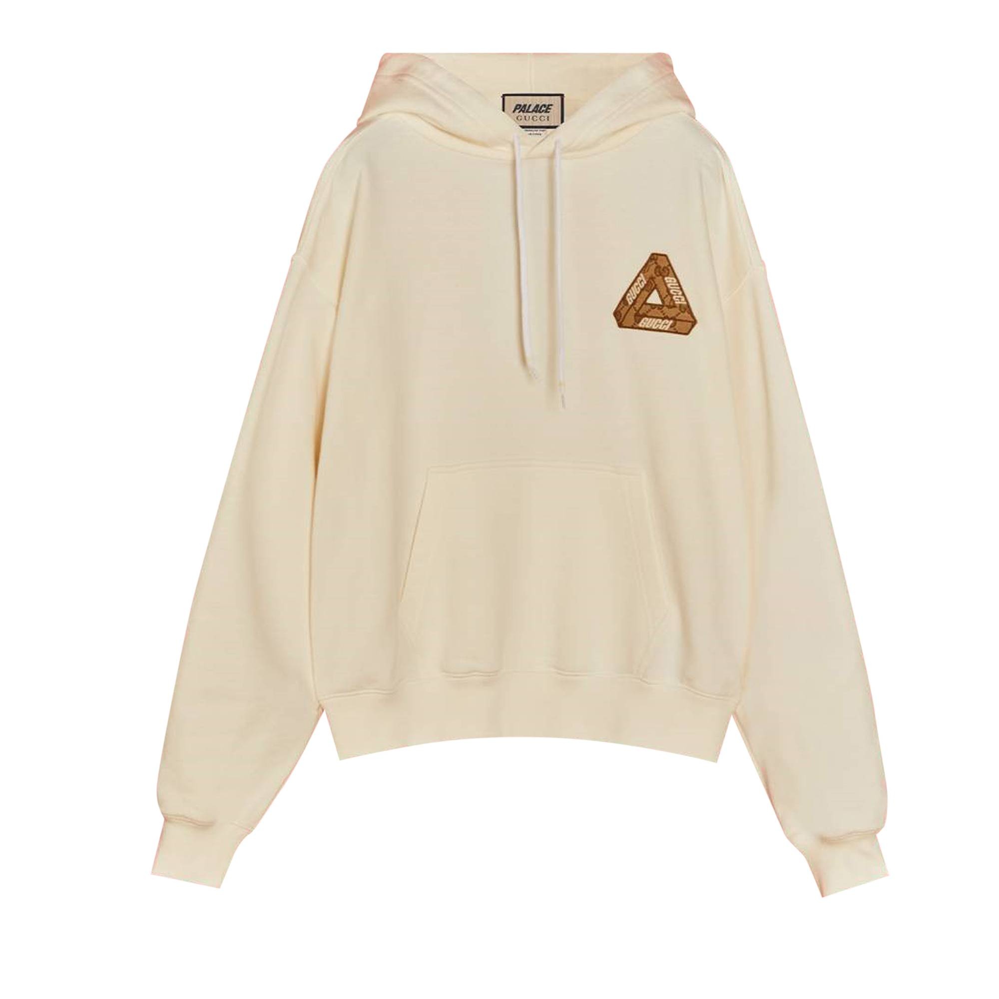 Gucci x Palace Hoodie With Triferg GG Patch 'Ivory' - 1