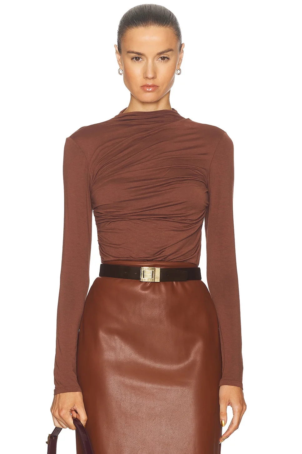 Viscose Jersey Twist Top - 1