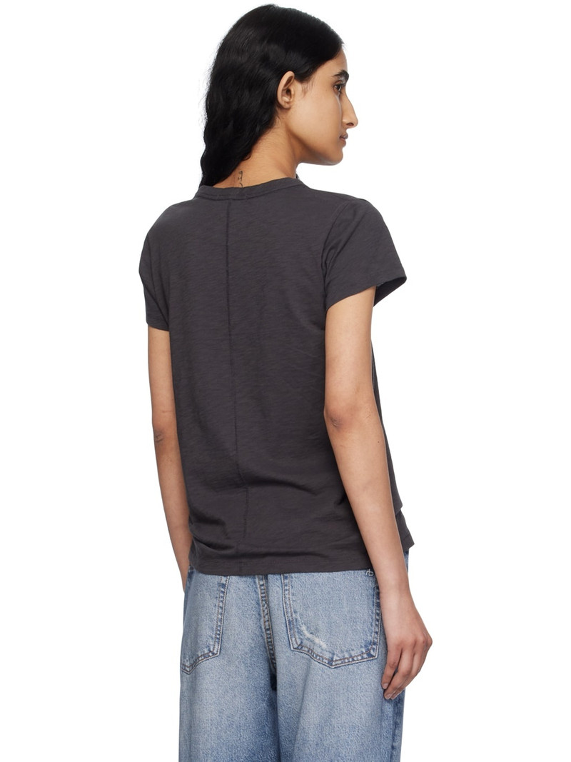 Black 'The Slub' T-Shirt 3