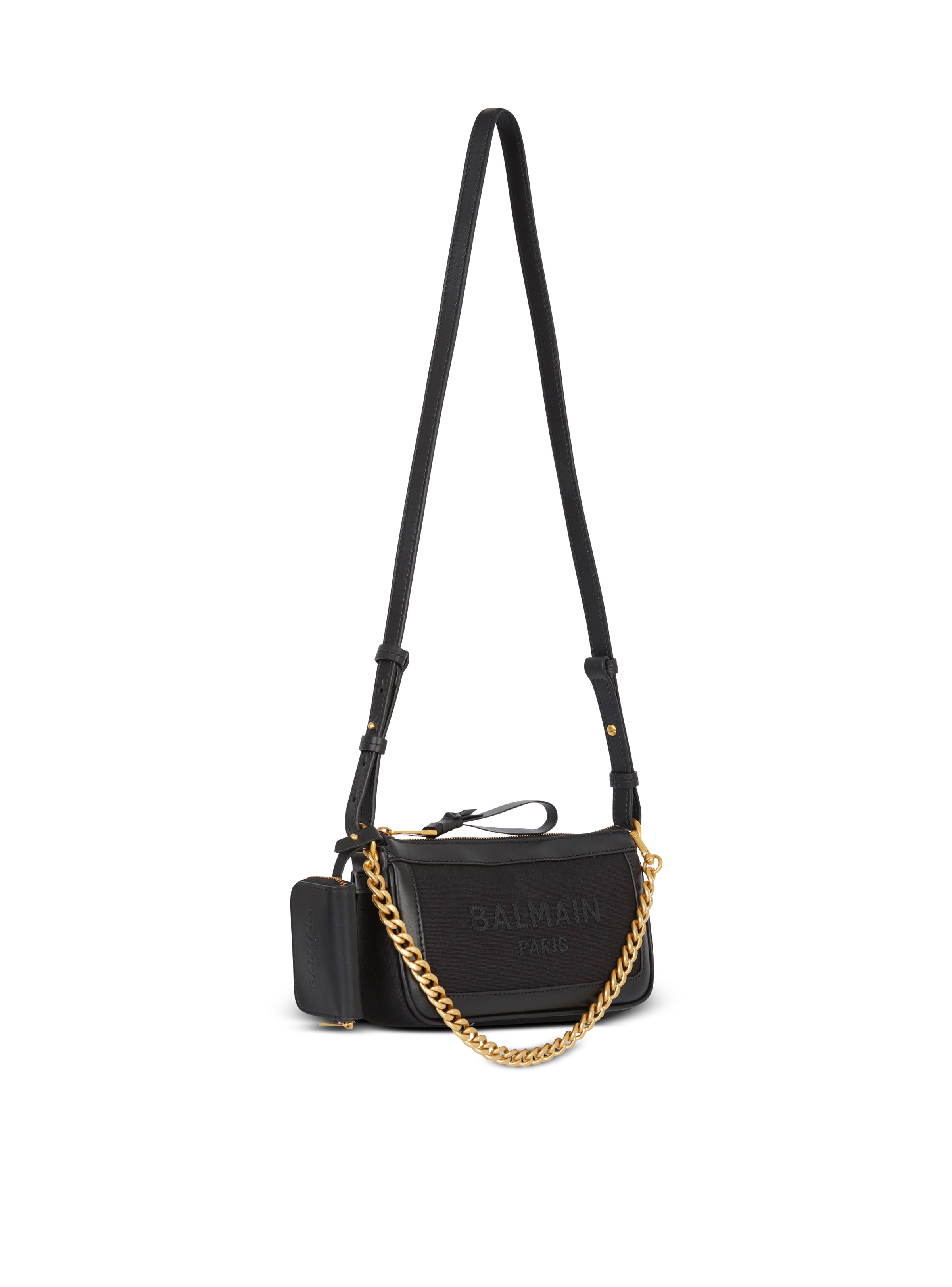 B-Army Pouch canvas and leather bag - 2