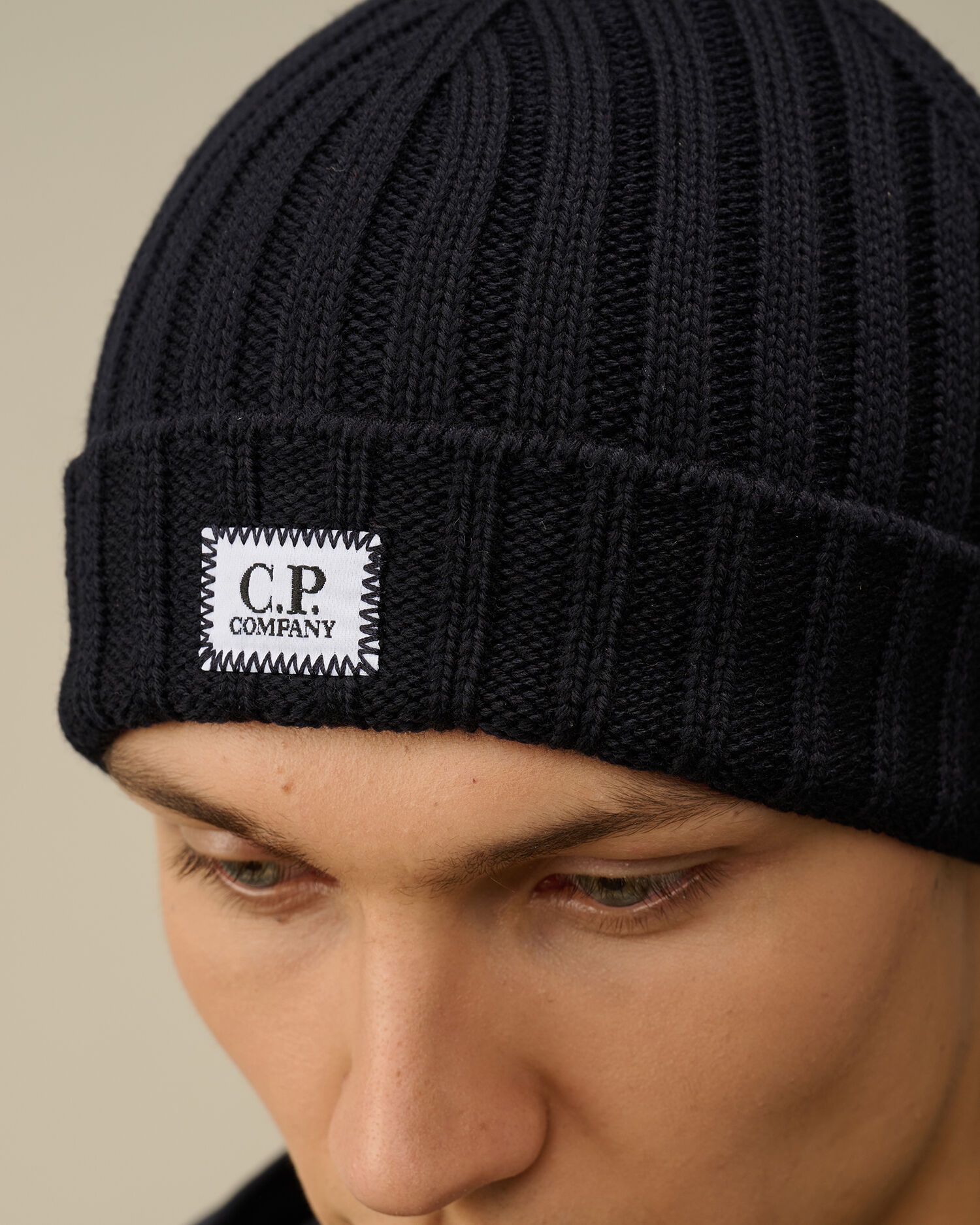 Extra Fine Merino Wool Logo Beanie - 4