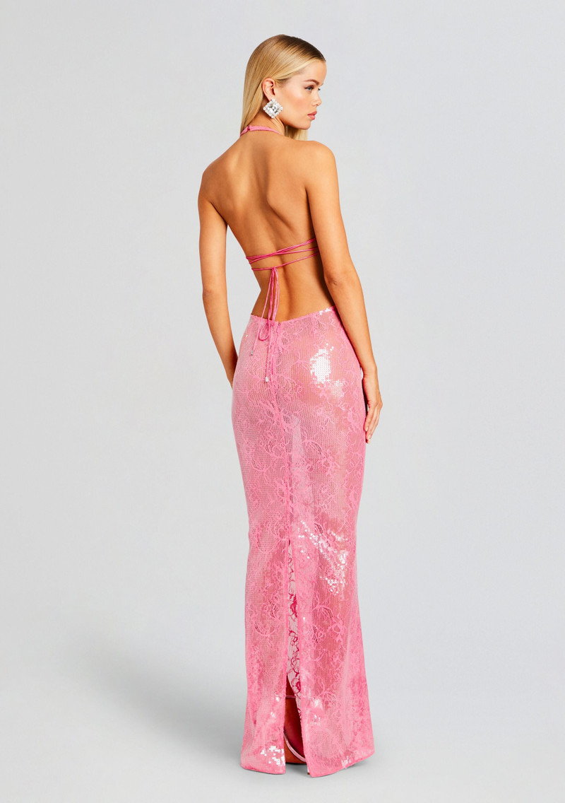 SHIVONNE SEQUIN LACE DRESS 4