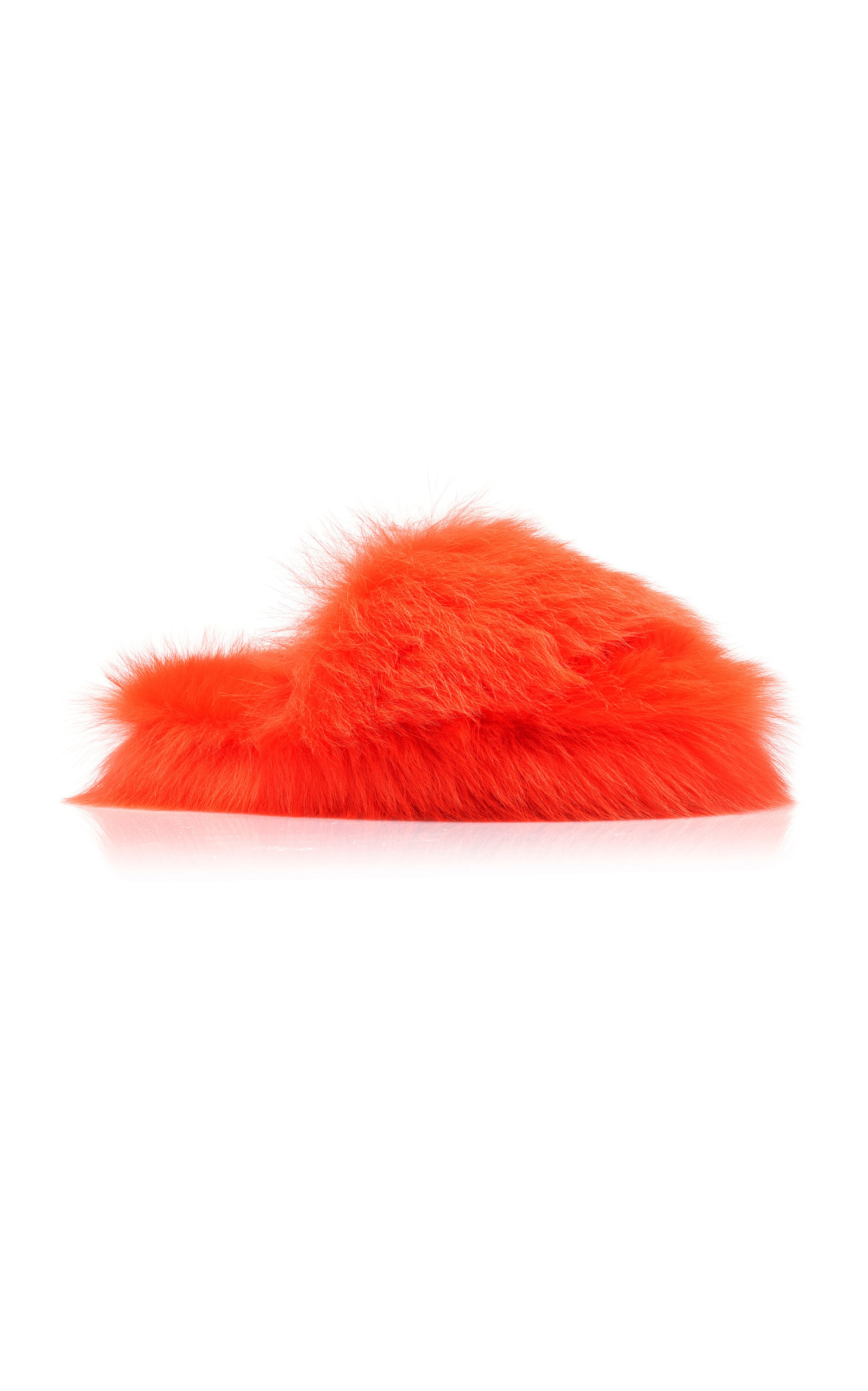 Resort Shearling Slides orange - 5