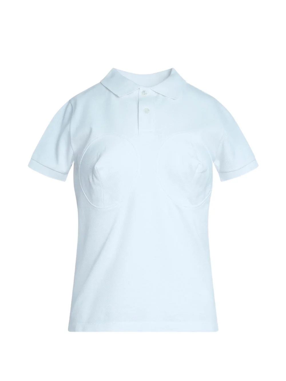 conical-chest polo shirt - 1