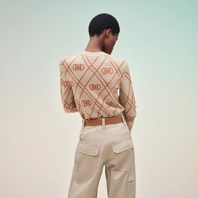 Hermès "H Rond" long-sleeve sweater outlook
