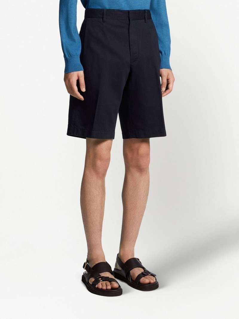 Summer cotton-linen chino shorts 3