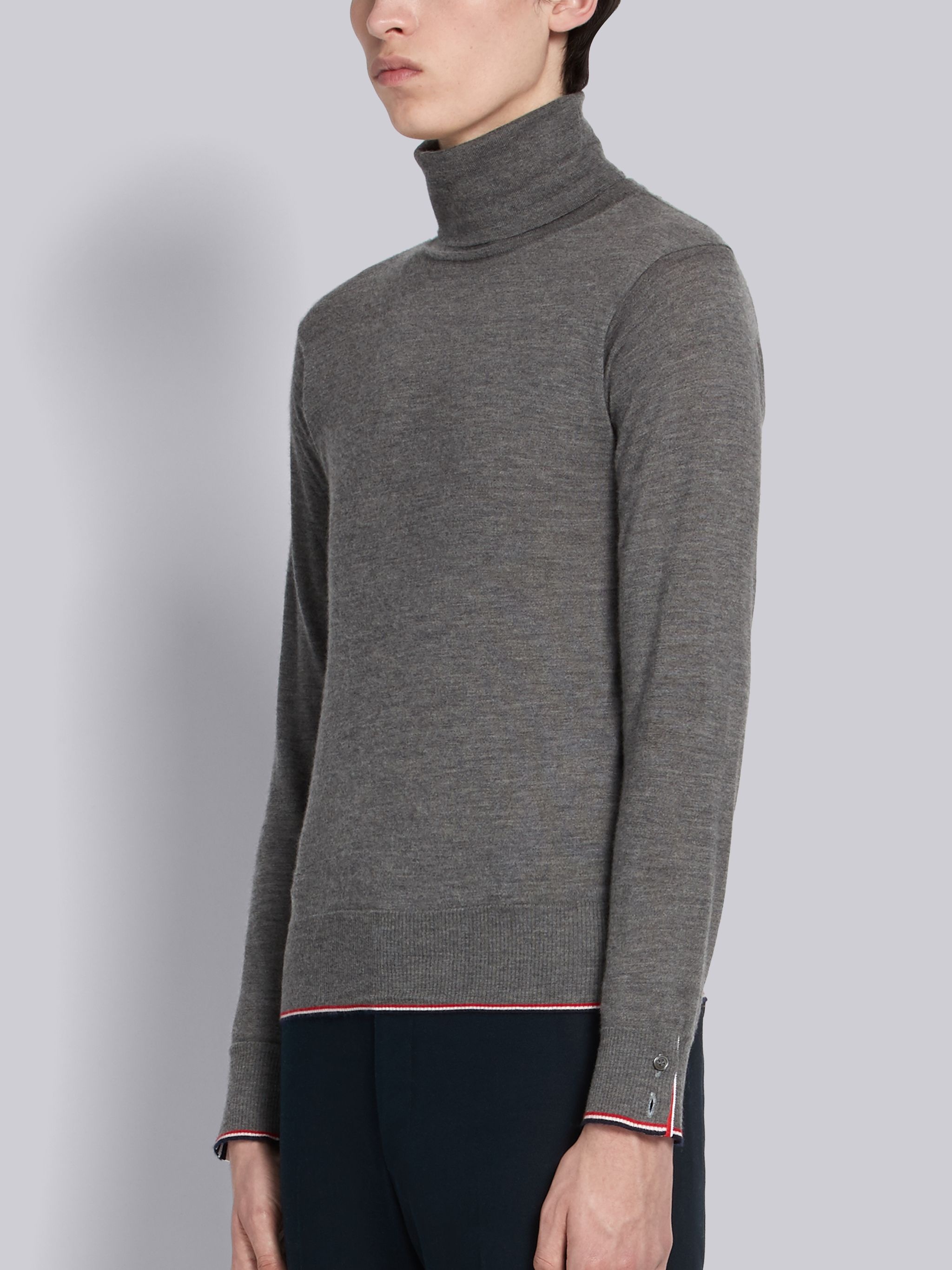 Classic Cashmere Turtleneck Pullover - 2