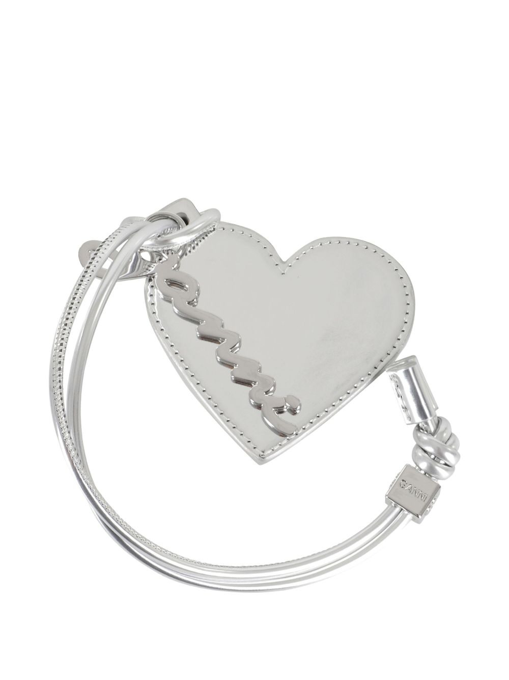 heart mirror charm - 2