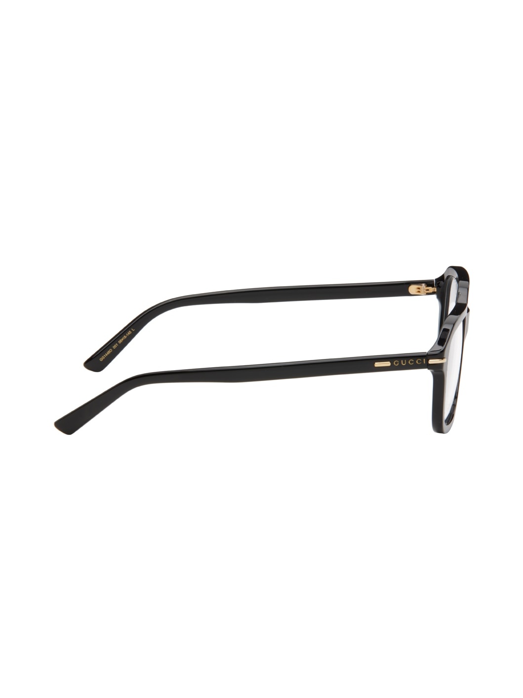 Black Rectangular Glasses - 2