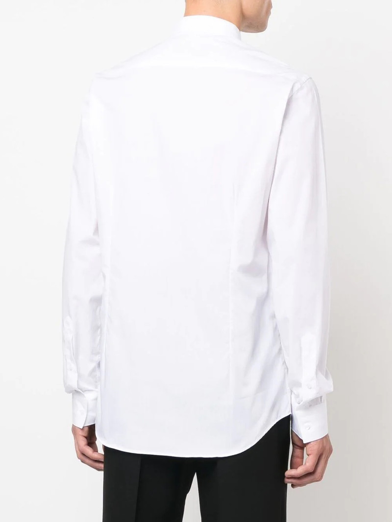 embroidered skull cotton shirt 4