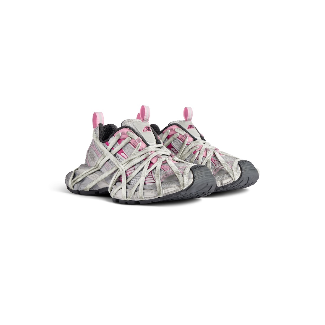 Women's 3xl Extreme Lace Sneaker in White/grey - 2
