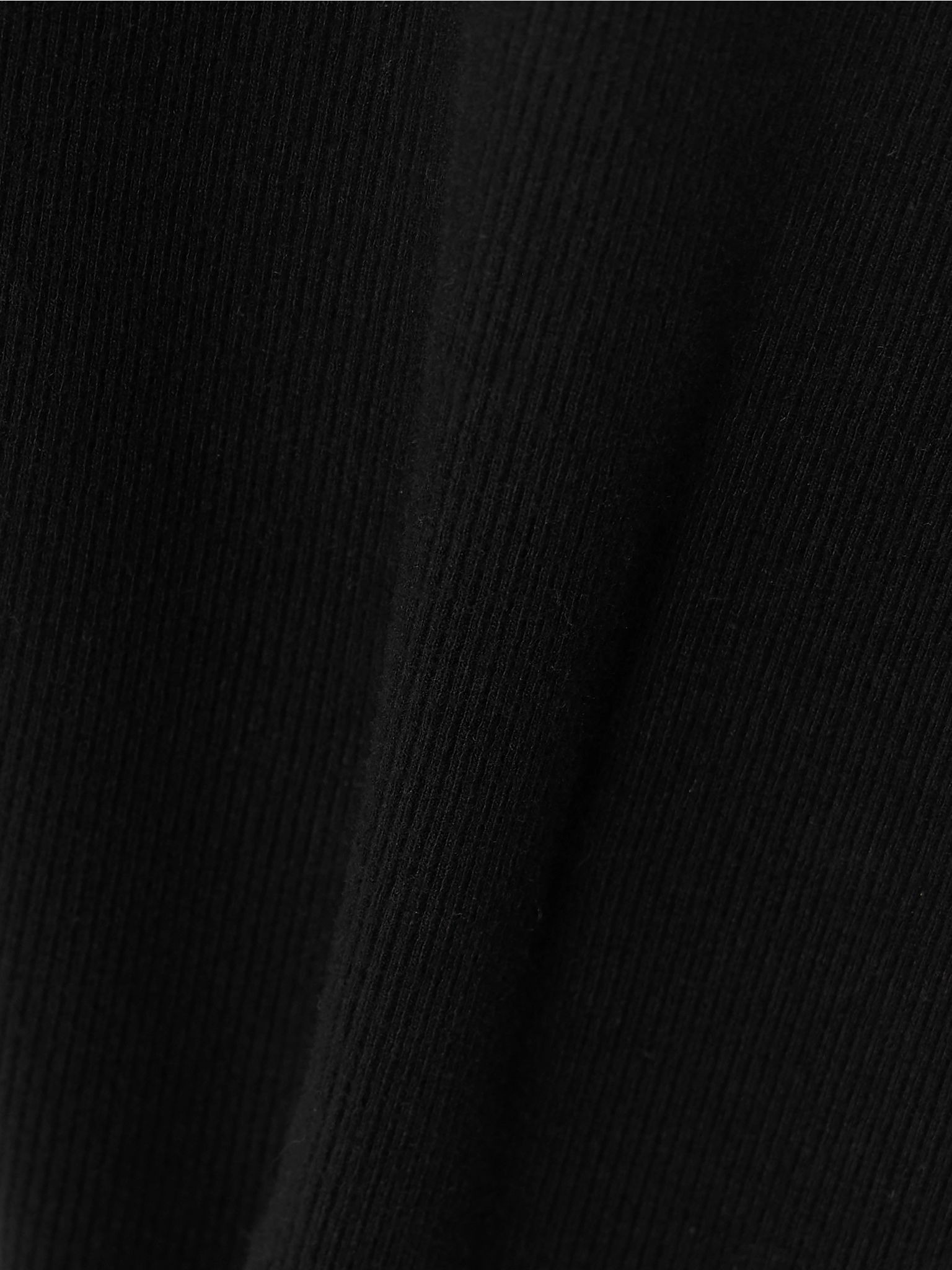Ribbed stretch-jersey maxi dress Black - 4
