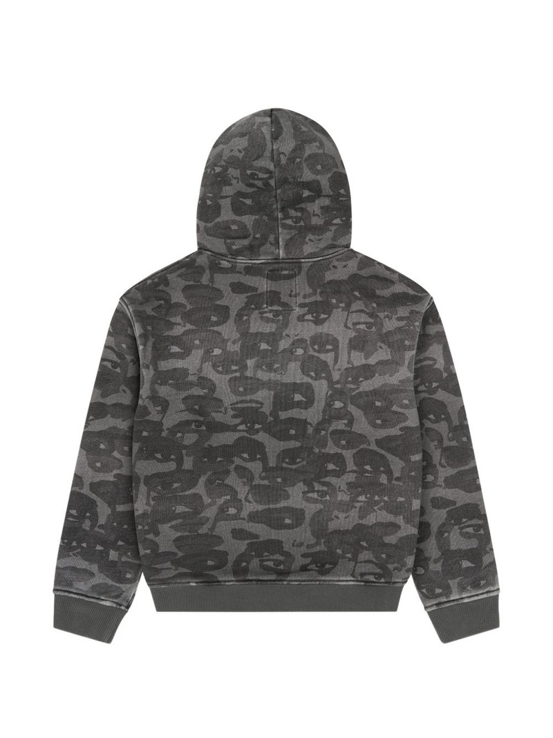 KidSuper hooded camouflage sweatshirt outlook