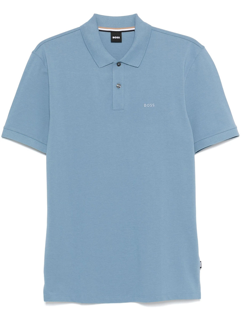 Logo-embroidered Polo Shirt 1