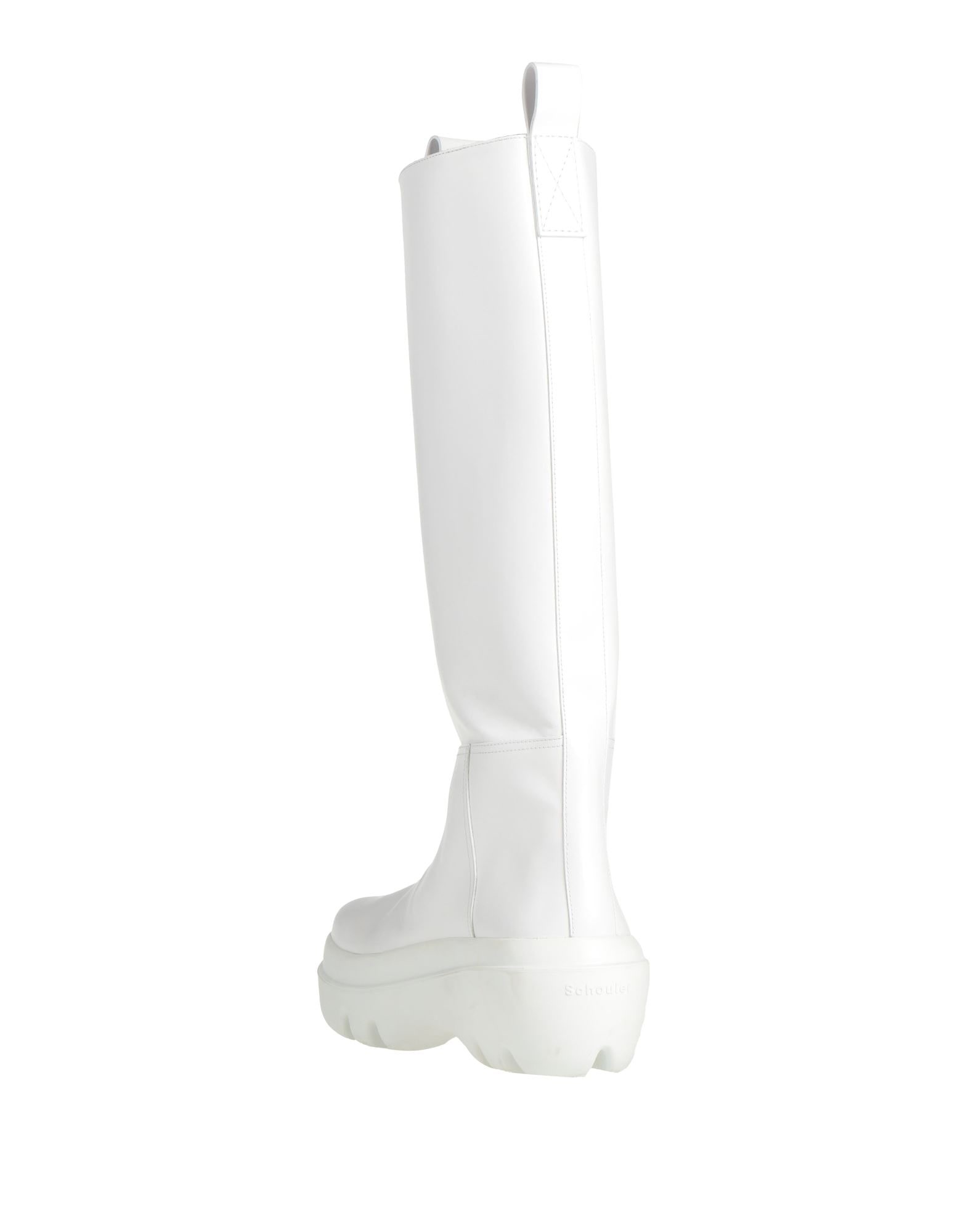 White Women's Boots - 3