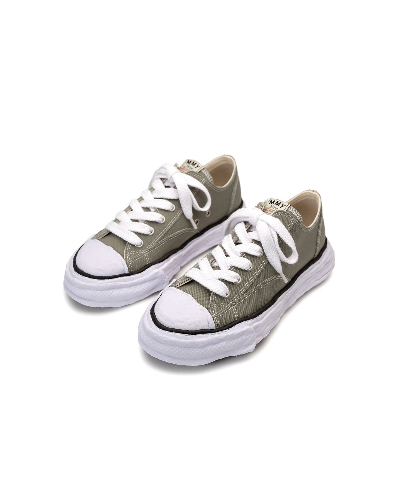 Maison MIHARA YASUHIRO Peterson 23 OG Sole Canvas Low 'Green' A11FW702-GRN - 3