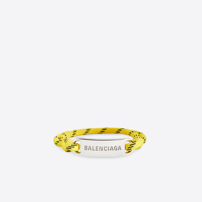 BALENCIAGA Plate Bracelet in Yellow outlook