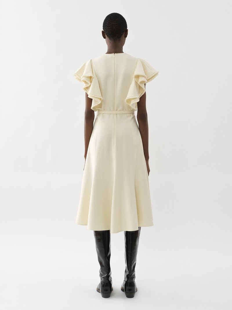 WING-SLEEVE MIDI DRESS 4