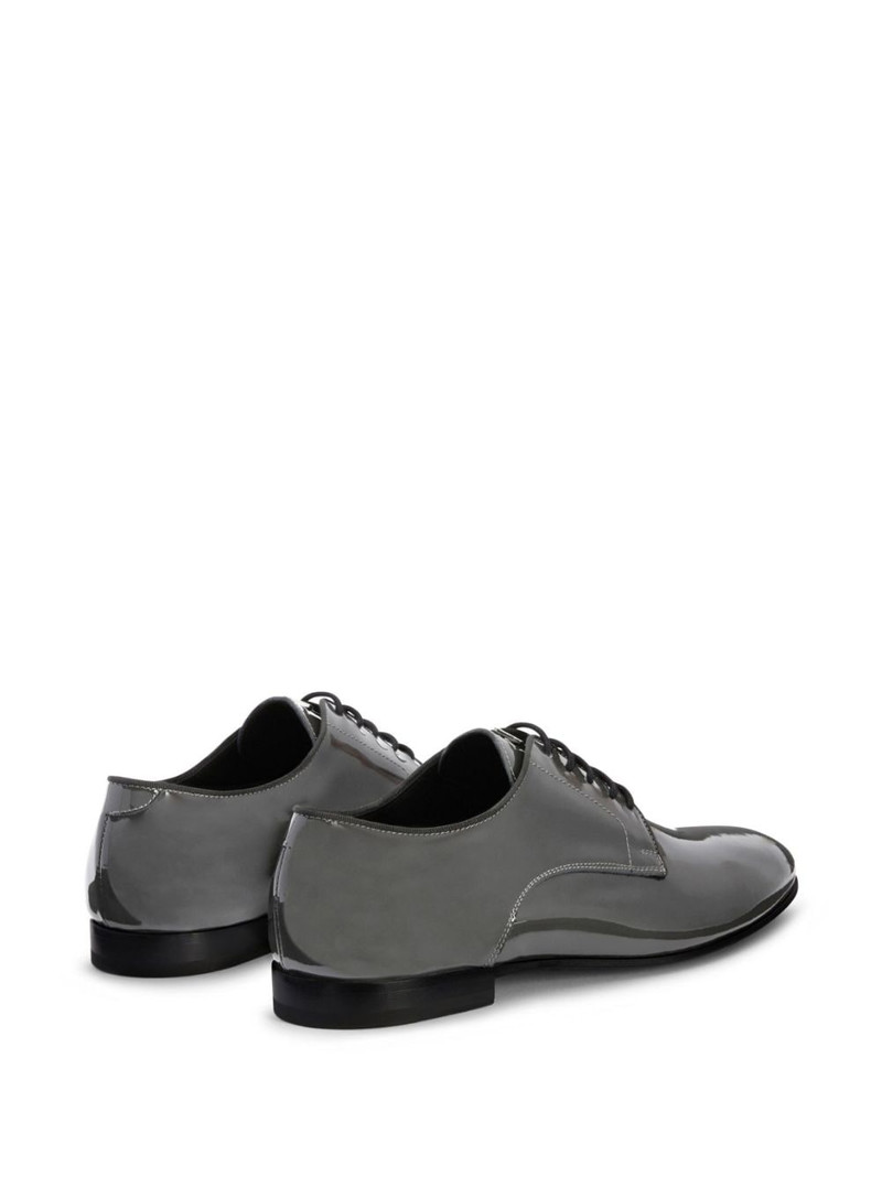 patent-leather lace-up loafers 3